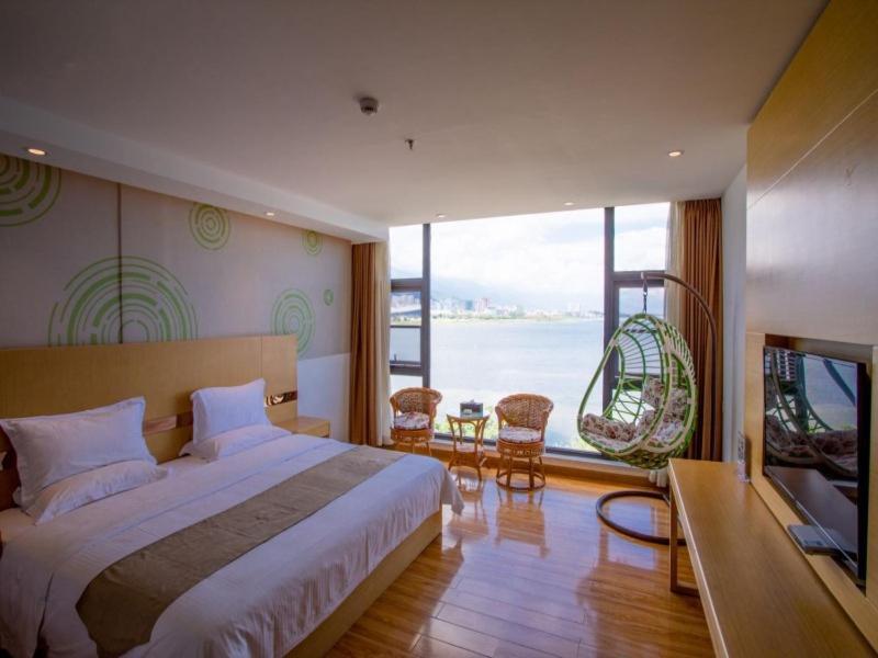 Greentree Inn Yunnan Dali Puhai Binhai Road Business Hotel Exteriér fotografie