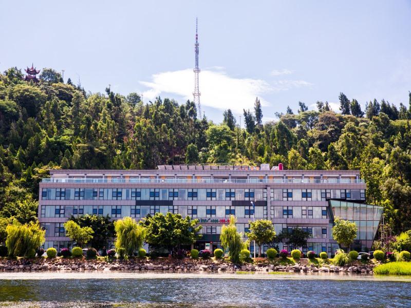 Greentree Inn Yunnan Dali Puhai Binhai Road Business Hotel Exteriér fotografie